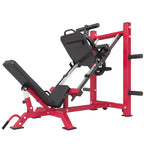 Leg Press Machine with Wheels, Adjustable Leg and Squat Machine