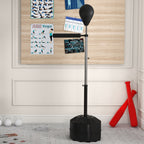 SportNow Punching Ball with swivel bar for adults and adjustable height 1.6-2m, black - Borgè