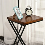 Modern Floor Lamp with Wireless Charger and Flexible Head for Living Room, Bedroom and Office, 36x36x165 cm
