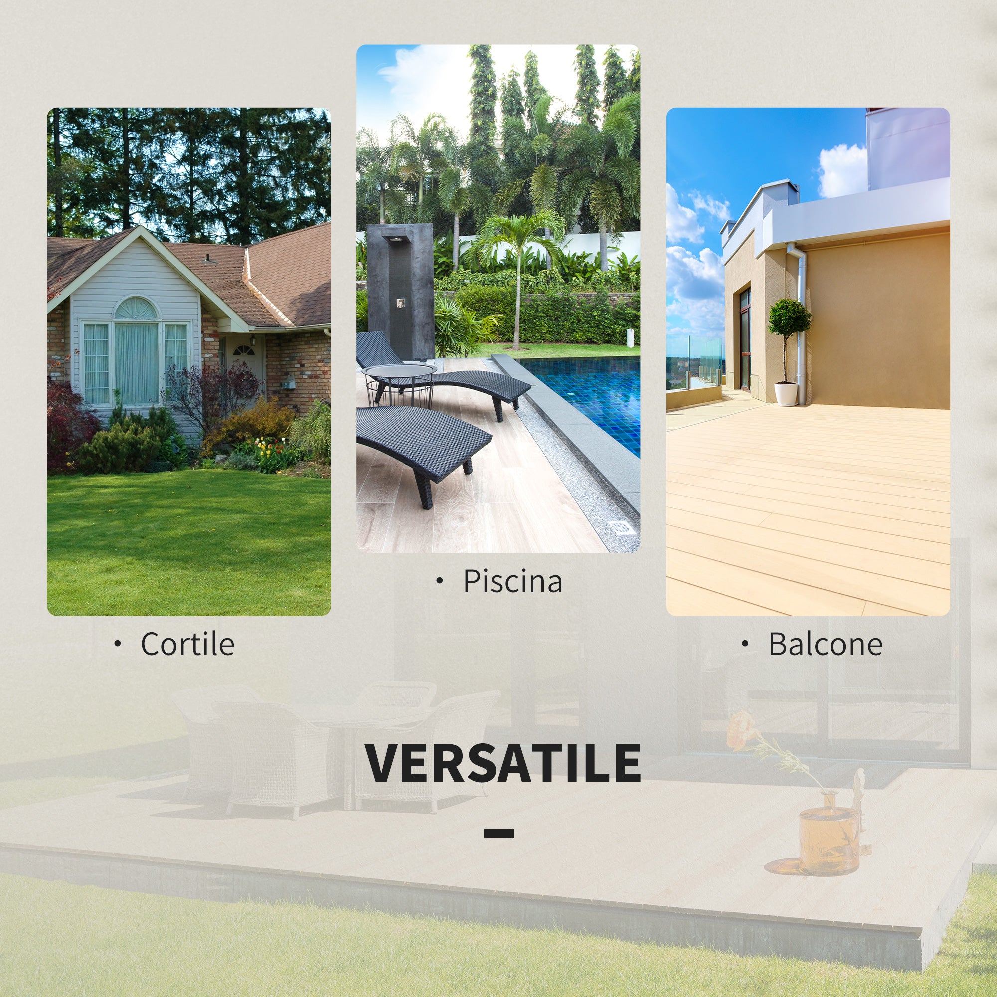 3-Piece Folding Garden Set, PE Rattan and Metal, 2 Chairs and Coffee Table, UV Protection, Balcony Furniture Set, for Patio and Backyard, Black