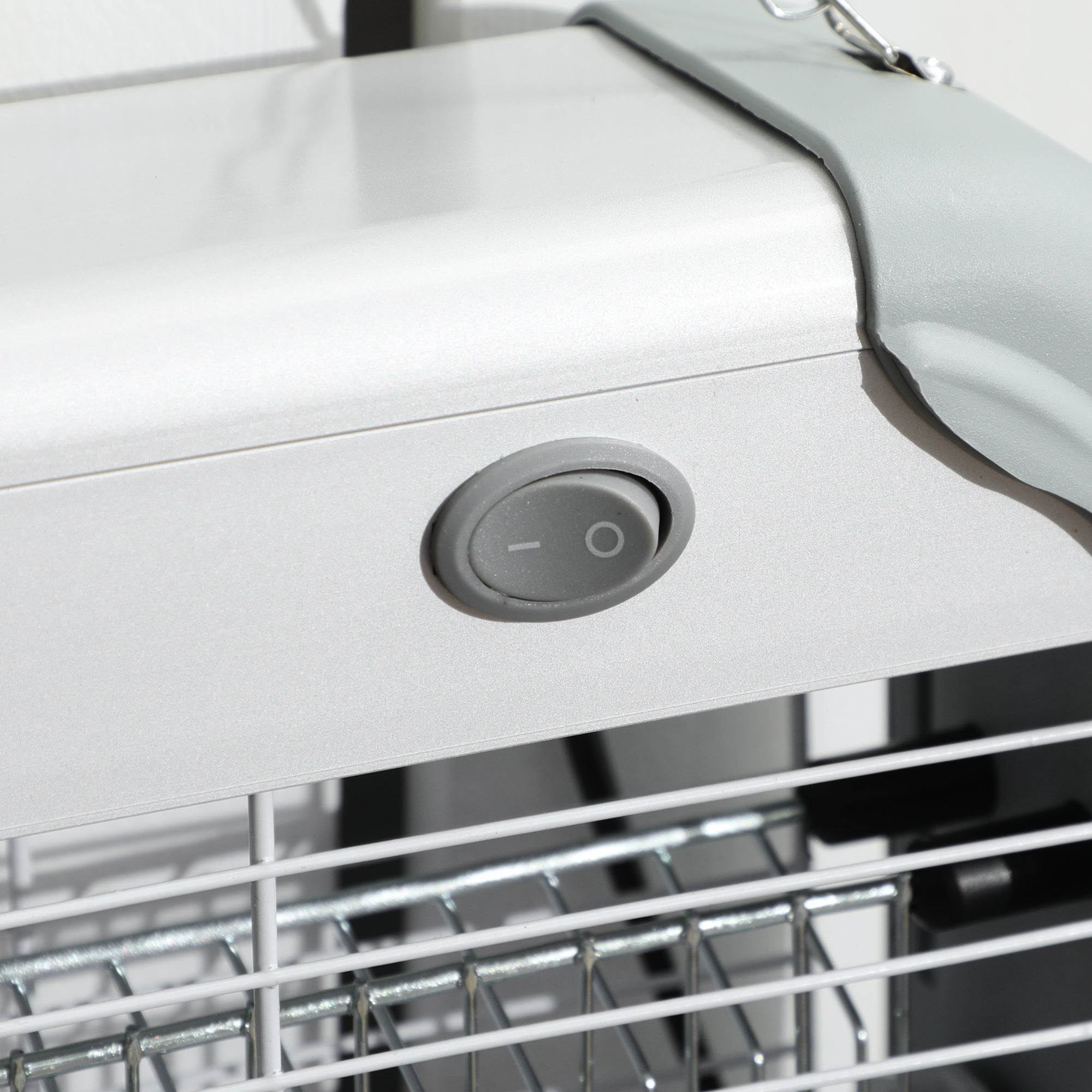 20W UV LED Mosquito Insect Zapper with Removable Tray, ABS and Metal, 39x8x28cm