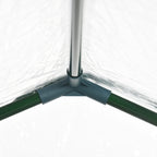 Outsunny Outdoor Greenhouse with Zip Entry and Top Air Vent, in Plastic and Steel, 180x100x152 cm, Transparent