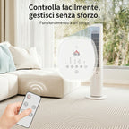 3-in-1 Air Cooler, Tower, 3 Litre Tank, Portable, White.