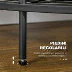 Industrial Style Corner Coat Rack with Bench and Shoe Rack, 50x50x183cm, Brown