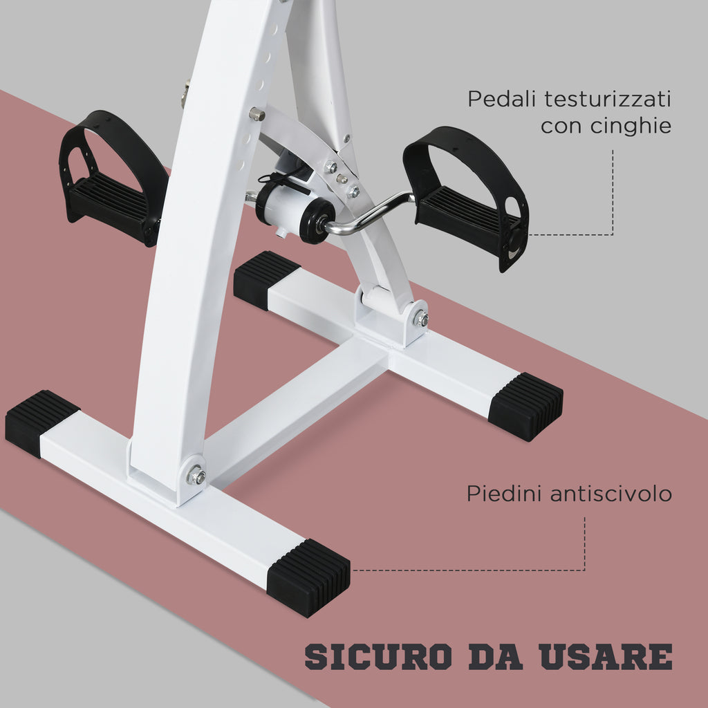 Sofa or Armchair Foot Pedal with LED Screen, Adjustable Height and Intensity, White, 40x42.5x100cm