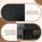 Mobile Office Multipurpose Document Holder with Lock, 2 Doors and Internal Shelf, 80x40x80 cm, Black