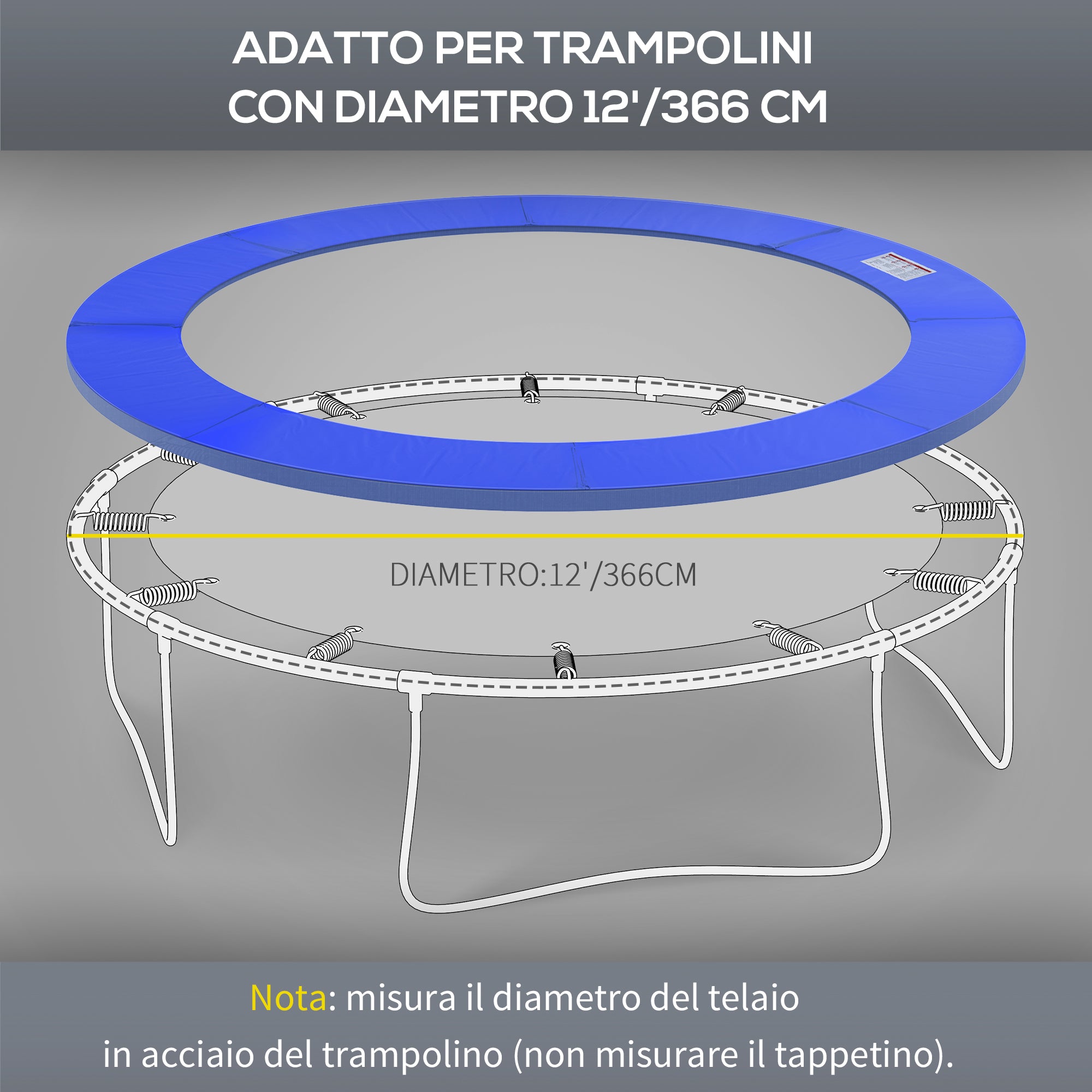 Trampoline Protection Cover（Ø366cm）