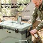 Outsunny 42.5L Portable Compressor Refrigerator with App Control, -20? to 20?