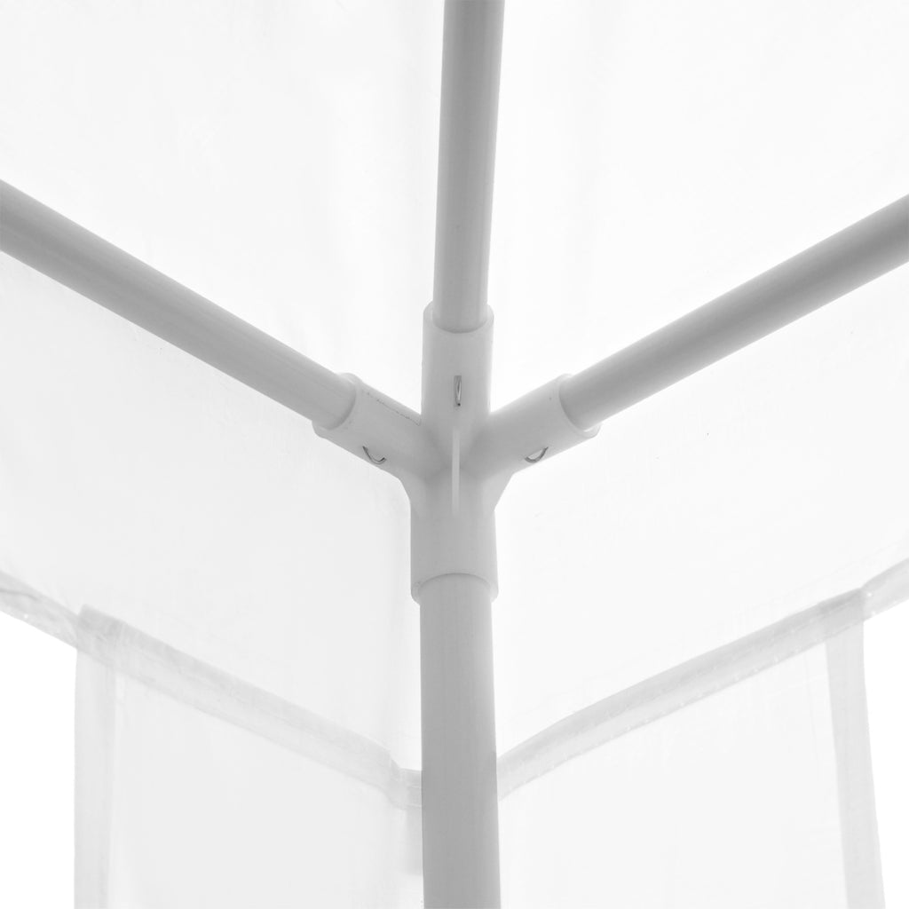 Garden Gazebo with Steel Frame for Outdoor and Indoor, 2.7x2.7m White - Borgè
