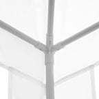 Garden Gazebo with Steel Frame for Outdoor and Indoor, 2.7x2.7m White - Borgè