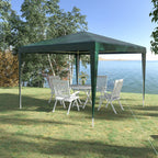 Garden Gazebo 3x3 m Foldable and Portable with Anti-UV Cover, Green