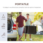 Folding Garden Lounger with Cushion, 7-Reclining Backrest, 137x63.5x100.5cm, Brown