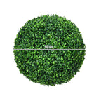 Set of 2 Artificial Boxwood Sphere Plants Ø40cm, Indoor and Outdoor Decoration, Green