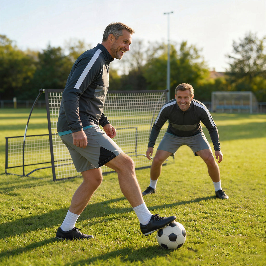 SPORTNOW 2-in-1 Portable Rebounder, Double Sided and Foldable