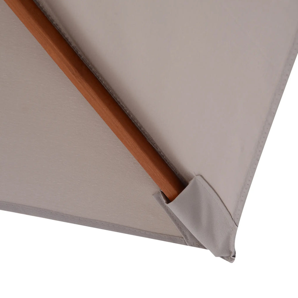 AUSTIN | Grey Inclinable Garden Umbrella - Borge' Group Limited