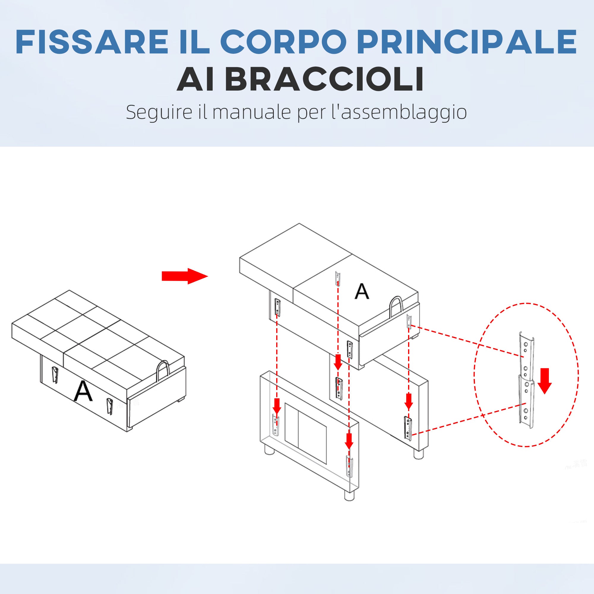 Single Reclining Armchair Bed on 3 Levels with Extra Cushion, 69x82x85cm, Light Grey