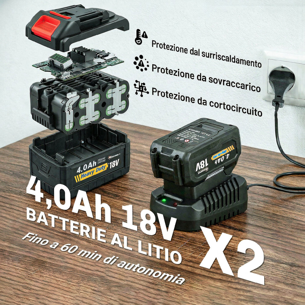 Outsunny 18V Cordless Leaf Blower, 600W Brushless Motor, 3 Speed Levels, Turbo Boost, Battery Charger, Lightweight