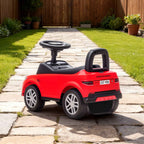 AIYAPLAY Land Rover Licensed Ride-On Toy Car with Horn and Storage Space, 65.5x28x42 cm, Red