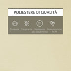 Garden Sun Lounger Cushion 198x53x5cm Cream White