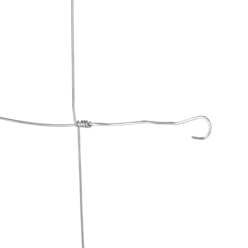 26.1m Roll of Galvanized Wire Fence Mesh, 1.2m Height, Silver - Borge' Group Limited