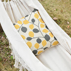 Boho Style Fringe Hanging Canvas Garden Hammock, 288x150cm, 120kg Capacity, Cream