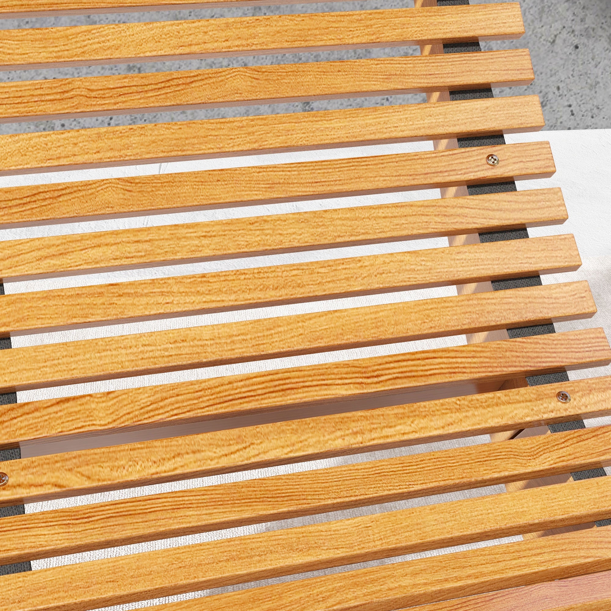Outsunny S-Shaped Garden Rocking Chair with Ergonomic Seat, Made of Fir and Pine Wood, 130x60x60 cm