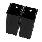 15L 2-Section Pedal Bin with Silent Lid, Stainless Steel and PP, 40x34.8x47.5 cm