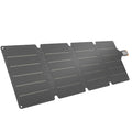 HOMCOM 36W Foldable Solar Charger with Type-C Connection, IP67 Waterproof in ETFE, Grey