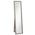 HOMCOM Modern Full-Length Floor Mirror, 37x157 cm, Grey