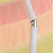 Portable Hawaiian Umbrella, Canopy Ø160cm, Waterproof, Height up to 180cm