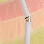 Portable Hawaiian Umbrella, Canopy Ø160cm, Waterproof, Height up to 180cm