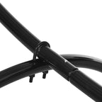 Outsunny Universal Outdoor Metal Hammock Frame, 300x90x100cm, Black