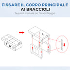 Single Reclining Armchair Bed on 3 Levels with Extra Cushion, 69x82x85cm, Blue