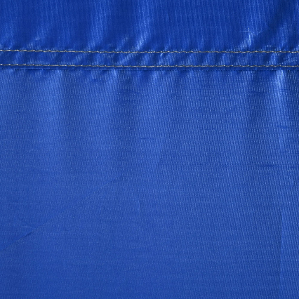 Camping and Beach Shower Tent with Zipper Door and Transport Bag, 126x124x189 cm, Dark Blue