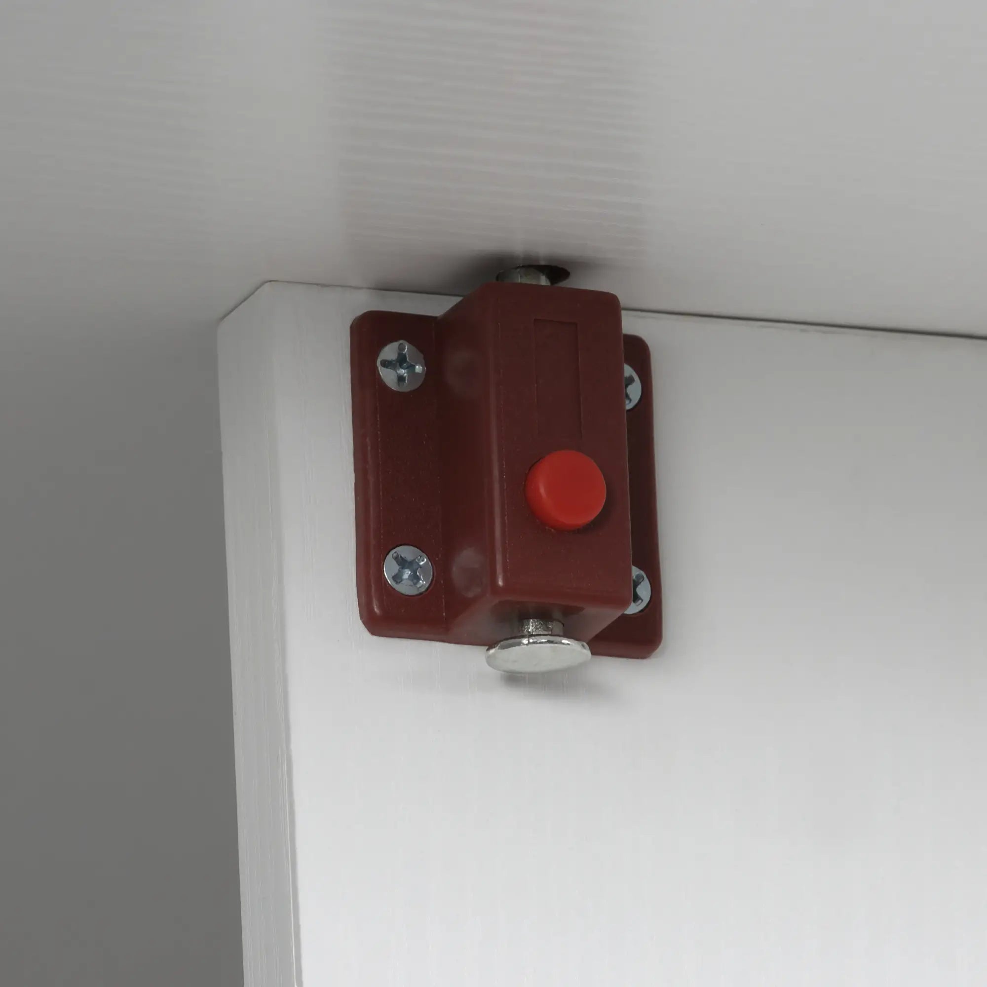 Space-Saving Folding Wooden Dining Table, 90x60x74cm, White