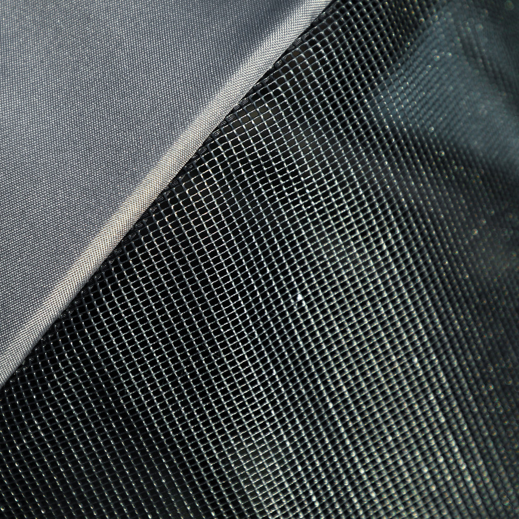 3 in 1 Foldable Dog Stroller with Carrying Bag and Bottom Basket, Gray