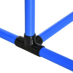 Set of 4 Agility Dog Training Hurdles with Adjustable Height and Carrying Bag Included, 99x65x94cm, Blue