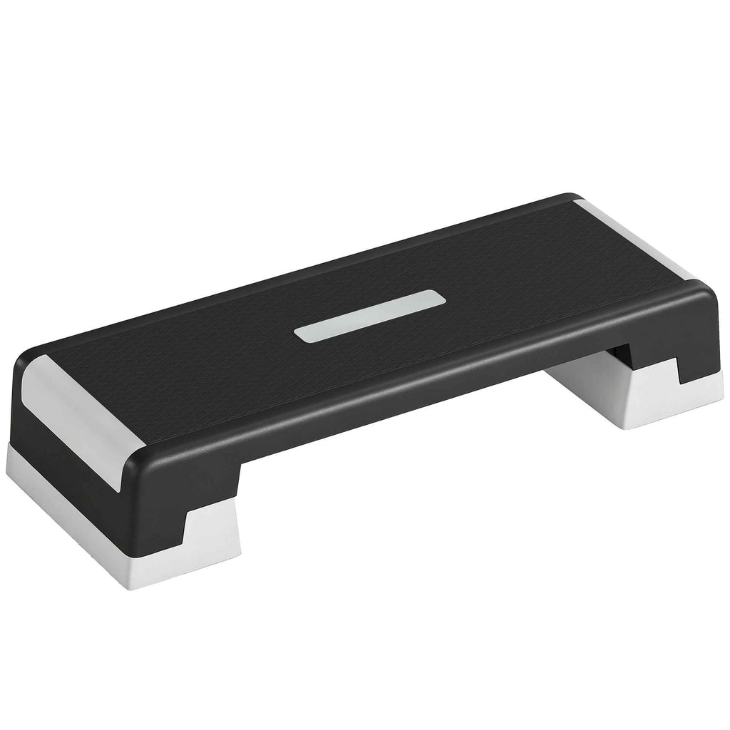 SPORTNOW Adjustable Aerobic Stepper, Height 15/20/25 cm with Supports