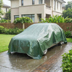 Outsunny Waterproof Tarpaulin 6 x 4 m, Tear-Resistant PE 90 GSM