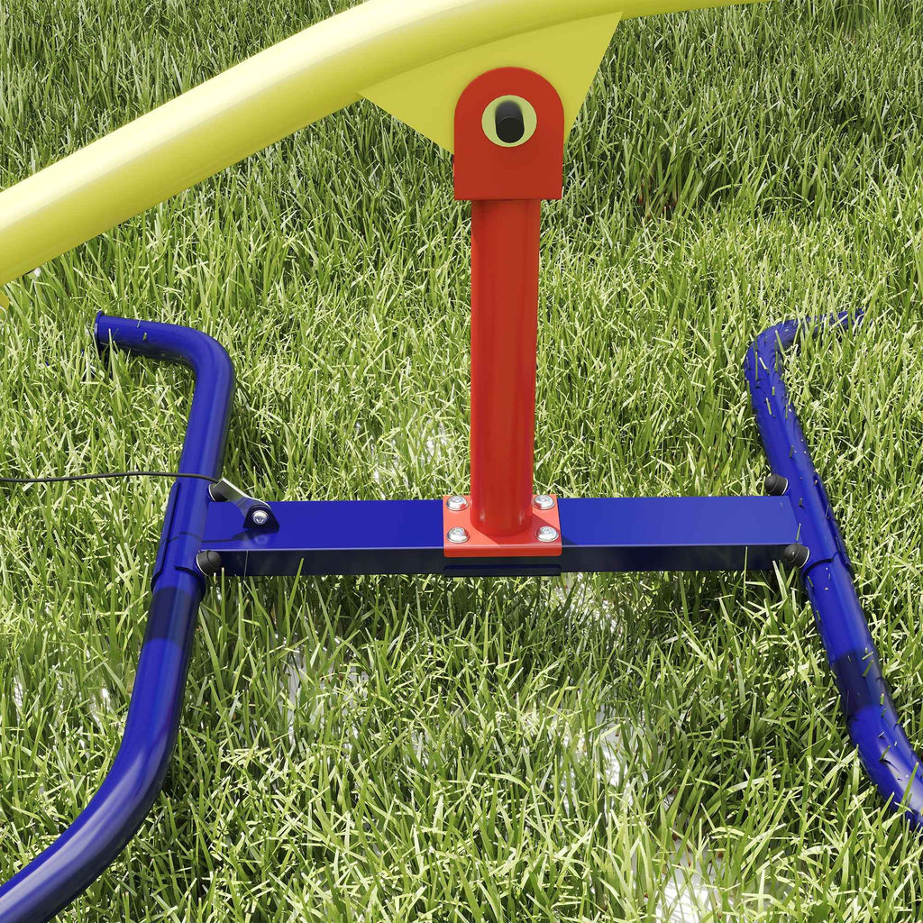 Swing Seesaw 360° Rotating 253x96x75 cm Multicolor