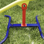 Swing Seesaw 360° Rotating 253x96x75 cm Multicolor