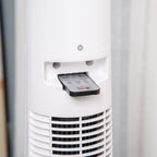 50W Tower Fan with 3 Modes and 3 Speeds with 12h Timer, in ABS, Ø32x118.2 cm, White - Borgè