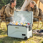 Outsunny 42.5L Portable Compressor Refrigerator with App Control, -20? to 20?