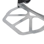 Folding Luggage Cart Max 70kg with Telescopic Handles and Adjustable Height, 41x38.5x100 cm, Silver