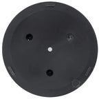 14kg HDPE Round Umbrella Base for Ф35-38-48mm Poles, Ø49x32A cm, Black - Borge' Group Limited