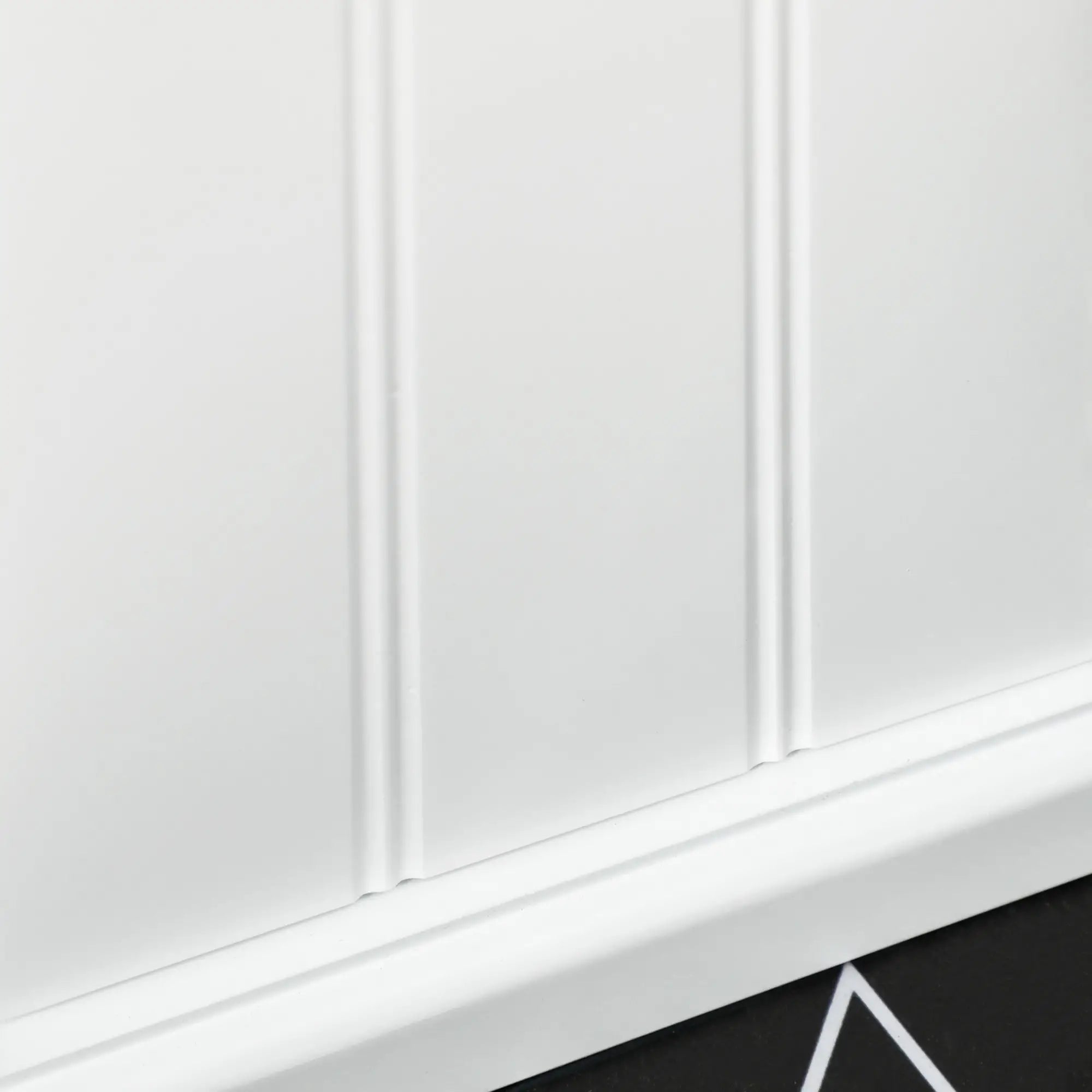 Bathroom Cabinet with Toilet Paper Holder and MDF Wood Cabinet, 21.5x17.8x66.5cm, White