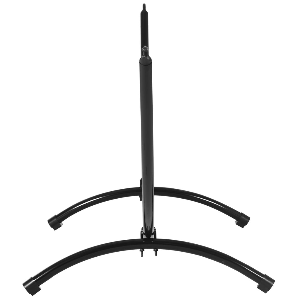 Outsunny Universal Outdoor Metal Hammock Frame, 300x90x100cm, Black