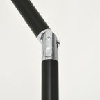 Rectangular Umbrella 2x3 m Foldable and Adjustable with Crank, in Aluminum and Polyester, Cream White