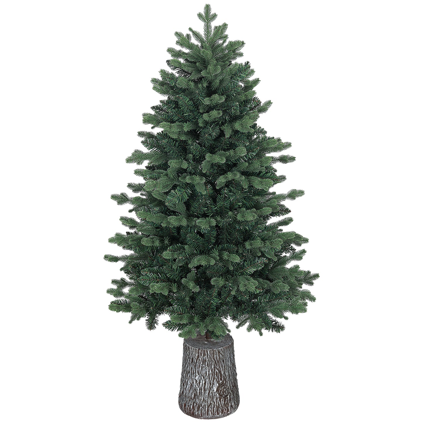 CHRISTMAS TREE - Artificial Christmas Tree 150cm Realistic with 994 Branches and Resin Base, Green