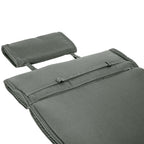 Outsunny Garden Sun Lounger Cushion Grey 198x53x5cm